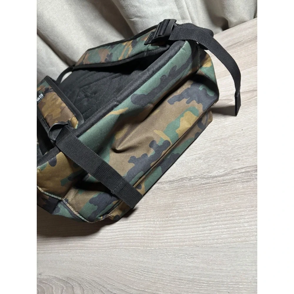 LRG Lifted Research Group Camo Backpack Woodland Camouflage Embroidered Logo Bag